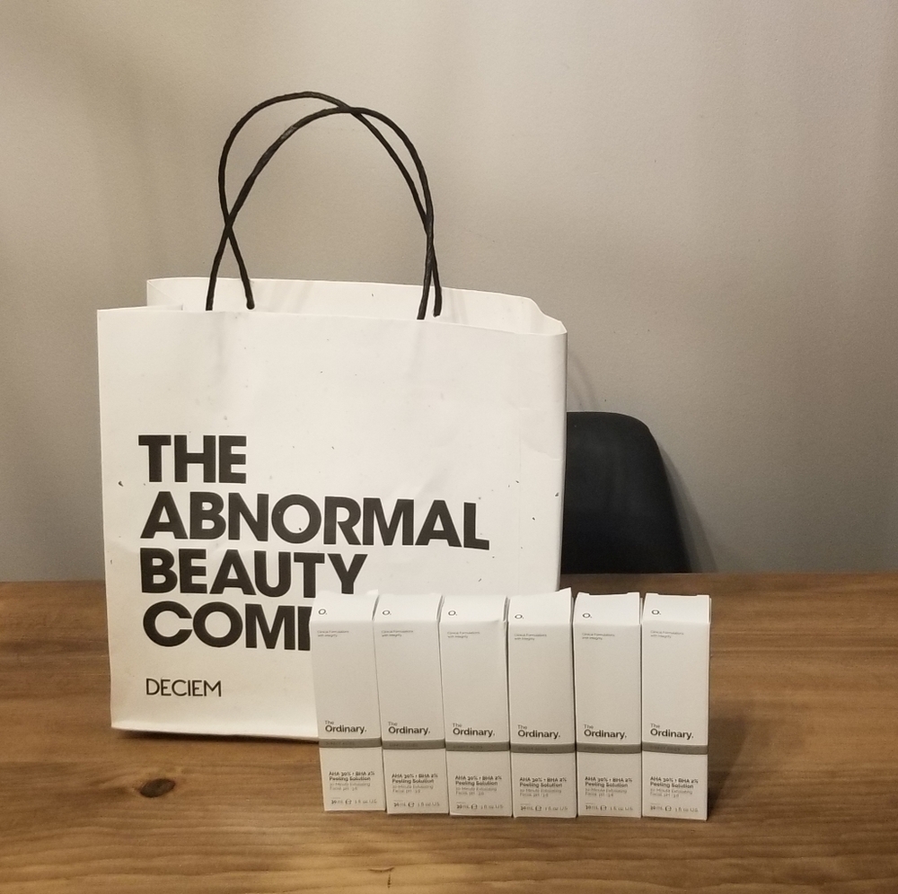 Authentic The Ordinary AHA/BHA Peeling Solution